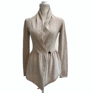 Cynthia Rowley Beige Cardigan Sweater